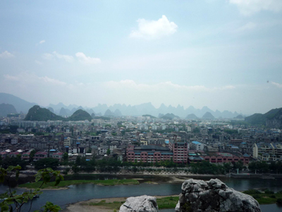 Überblick der Stadt Guilin 